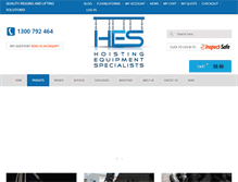 Tablet Screenshot of hesnsw.com.au